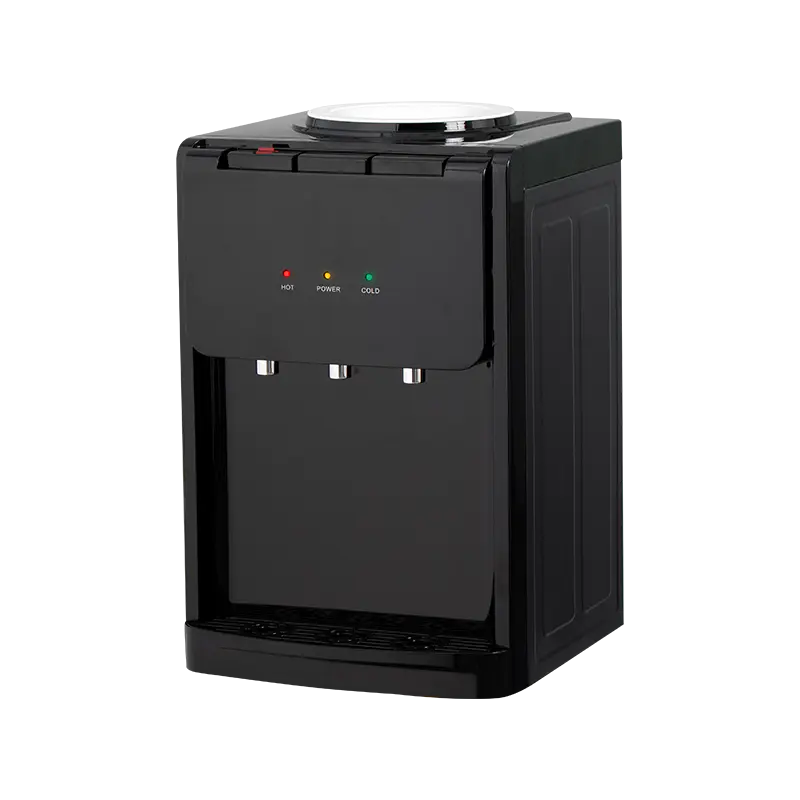 YR-2505T/YLR-2505T Čierny stolový dávkovač vody s horným plnením